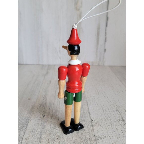 Pinocchio adjustable ornament toy jointed doll figure - Picture 4 of 7
